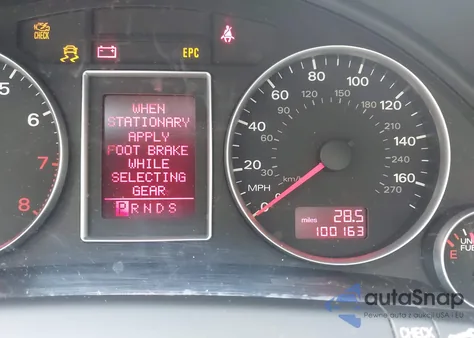 2007 Audi A4 2.0T from USA, damaged, VIN WAUDF78EX7A133617